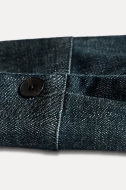 Outlet VESTIDO CORTO DENIM ZW COLLECTION Mujer Vestidos