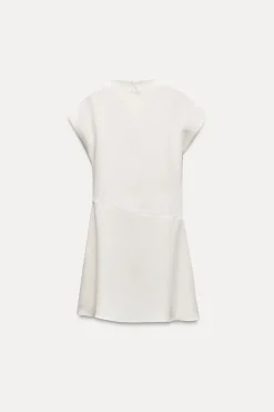 Discount VESTIDO CORTO DRAPEADO Mujer Vestidos