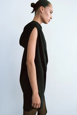 Online VESTIDO CORTO DRAPEADO Mujer Vestidos