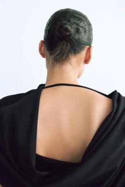 Online VESTIDO CORTO DRAPEADO Mujer Vestidos