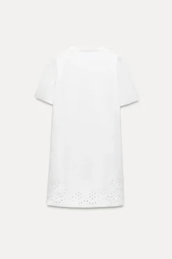 Clearance VESTIDO CORTO EFECTO ANTE Mujer Vestidos