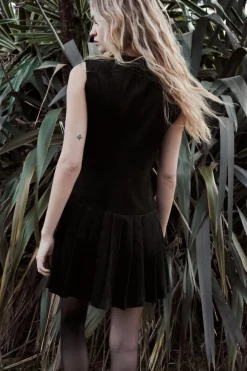 Hot VESTIDO CORTO EFECTO ANTE Mujer Vestidos