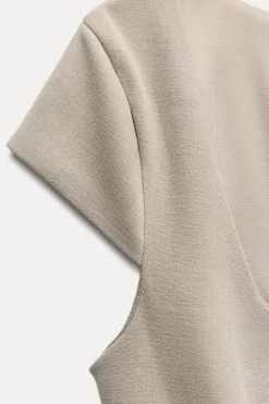 Discount VESTIDO CORTO ENTALLADO Mujer Vestidos