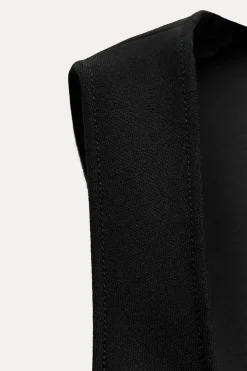 New VESTIDO CORTO ESCOTE CUADRADO ZW COLLECTION Mujer Vestidos