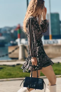 Sale VESTIDO CORTO ESTAMPADO Mujer Vestidos