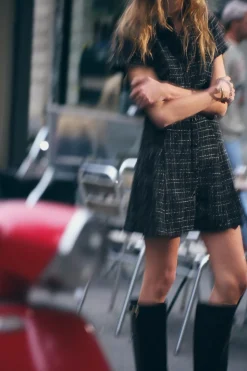 New VESTIDO CORTO ESTRUCTURA Mujer Vestidos