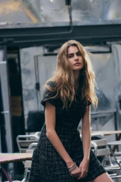 New VESTIDO CORTO ESTRUCTURA Mujer Vestidos