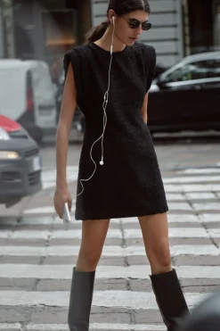 Hot VESTIDO CORTO ESTRUCTURA ZW COLLECTION Mujer Vestidos