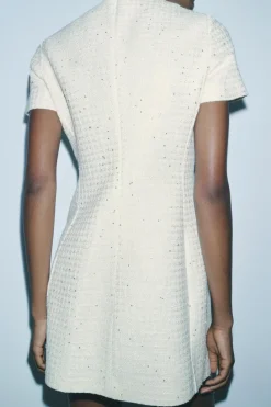 Clearance VESTIDO CORTO ESTRUCTURA ZW COLLECTION Mujer Vestidos