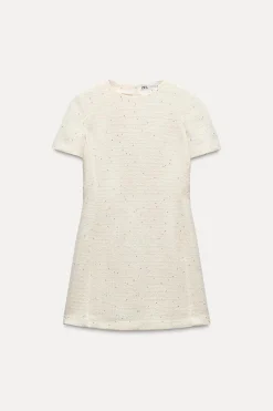 Clearance VESTIDO CORTO ESTRUCTURA ZW COLLECTION Mujer Vestidos