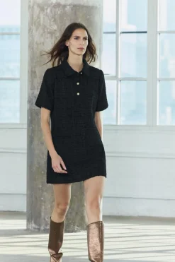 Outlet VESTIDO CORTO ESTRUCTURA ZW COLLECTION Mujer Vestidos