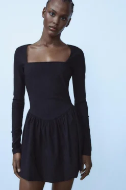 Clearance VESTIDO CORTO GLOBO Mujer Vestidos