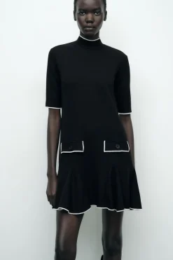 Clearance VESTIDO CORTO GODETS Mujer Vestidos