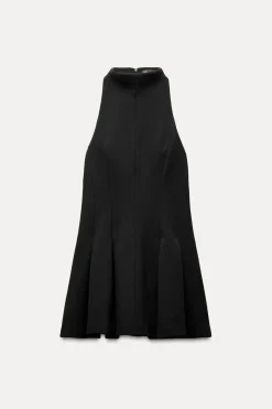 Hot VESTIDO CORTO GODETS Mujer Vestidos