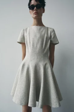 Hot VESTIDO CORTO GODETS ZW COLLECTION Mujer Vestidos