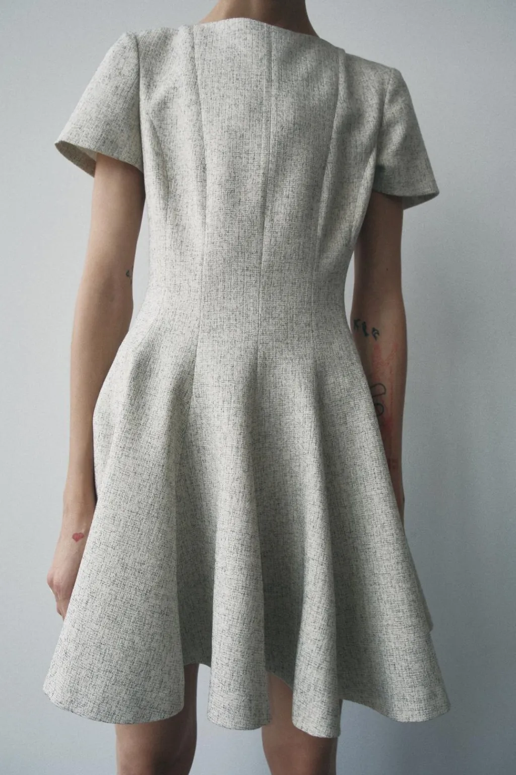 Hot VESTIDO CORTO GODETS ZW COLLECTION Mujer Vestidos