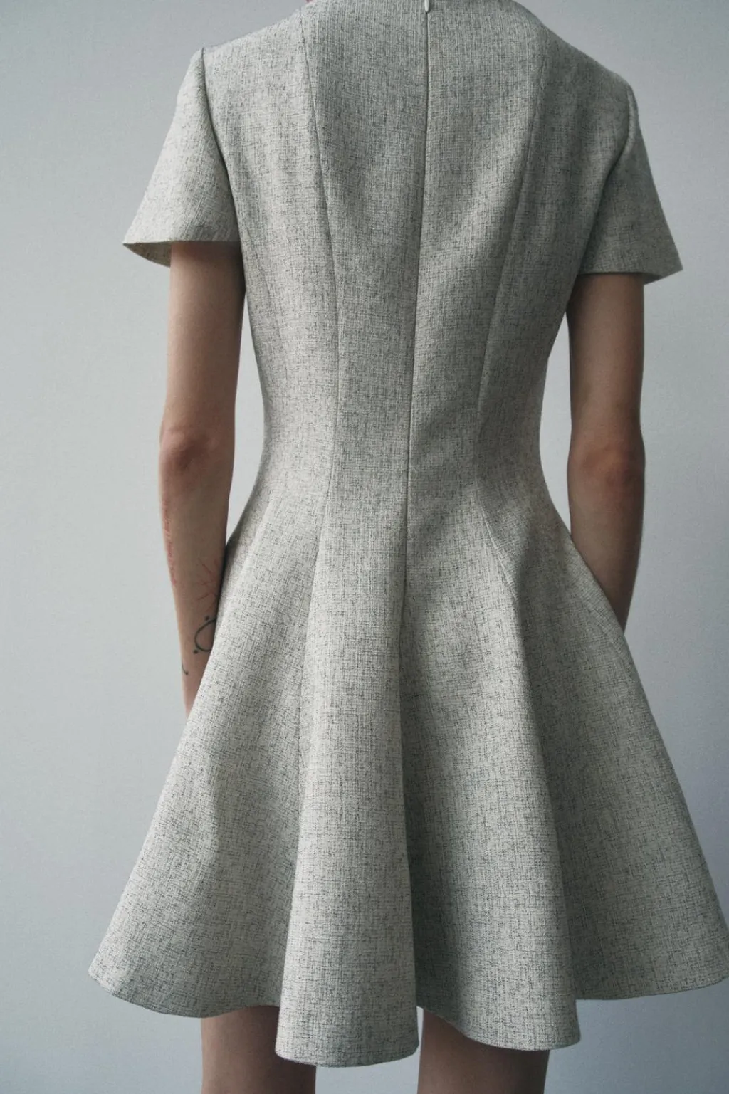 Hot VESTIDO CORTO GODETS ZW COLLECTION Mujer Vestidos