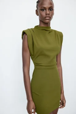 Online VESTIDO CORTO HOMBRERAS Mujer Vestidos