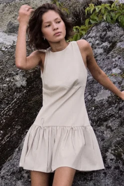 Hot VESTIDO CORTO LAZOS Mujer Vestidos