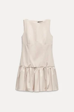 Hot VESTIDO CORTO LAZOS Mujer Vestidos