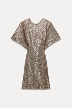 Clearance VESTIDO CORTO LENTEJUELAS Mujer Vestidos