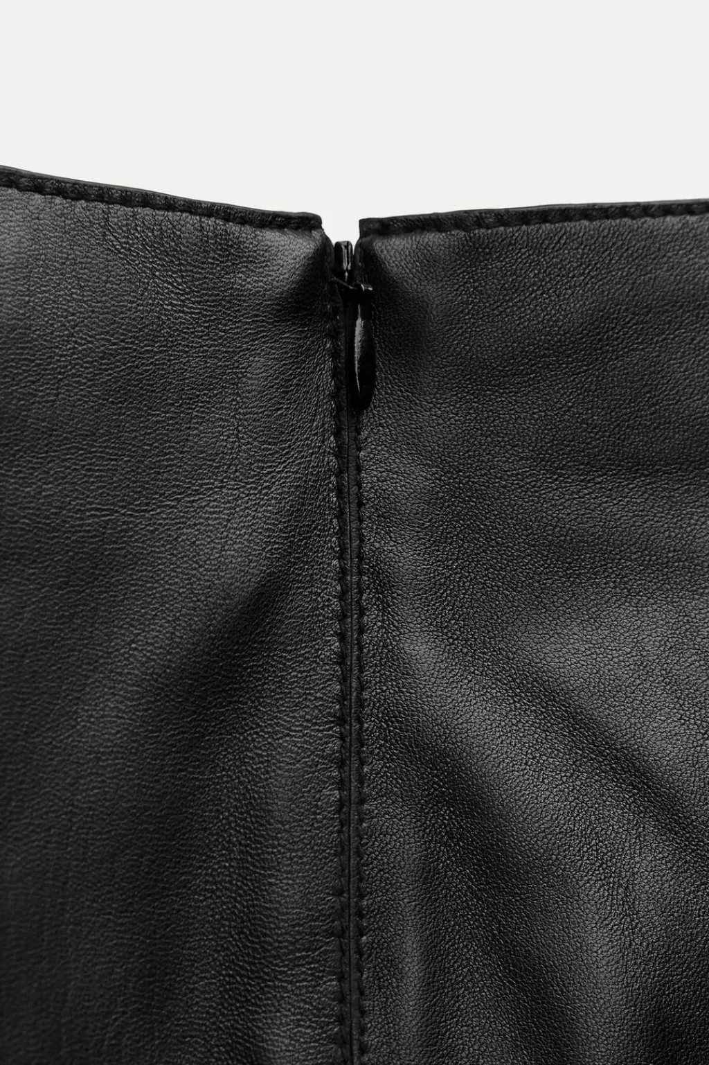 Clearance VESTIDO CORTO PIEL 100% ZW COLLECTION Mujer Vestidos