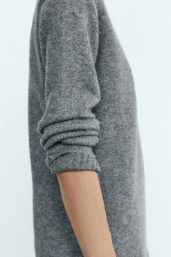 Clearance VESTIDO CORTO PUNTO SOFT Mujer Vestidos|Cárdigan / Jerséis