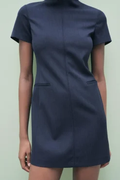 Hot VESTIDO CORTO RAYA DIPLOMÁTICA ZW COLLECTION Mujer Vestidos