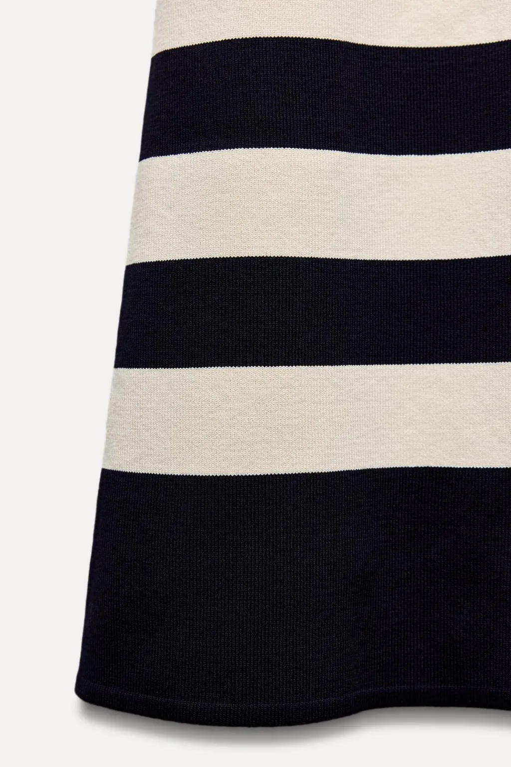 Online VESTIDO CORTO RAYAS PUNTO Mujer Vestidos|Cárdigan / Jerséis