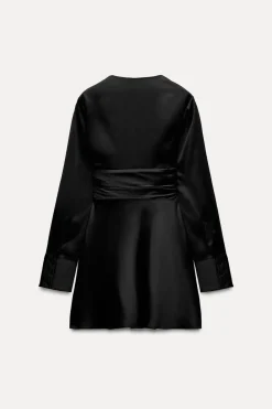 Discount VESTIDO CORTO SATINADO Mujer Vestidos