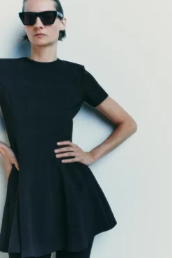 Hot VESTIDO CORTO SKATER Mujer Vestidos