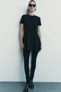 Hot VESTIDO CORTO SKATER Mujer Vestidos