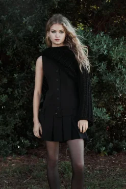 New VESTIDO CORTO TABLAS Mujer Vestidos