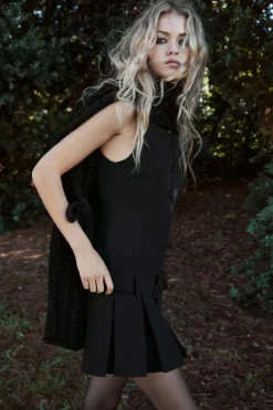 New VESTIDO CORTO TABLAS Mujer Vestidos