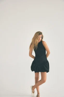 Hot VESTIDO CORTO VOLUMEN Mujer Vestidos