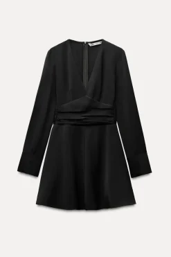 Sale VESTIDO CREPE SKATER Mujer Vestidos