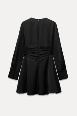 Sale VESTIDO CREPE SKATER Mujer Vestidos