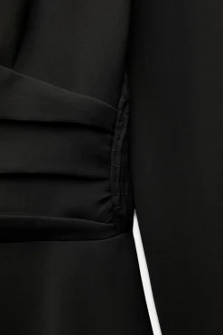 Sale VESTIDO CREPE SKATER Mujer Vestidos