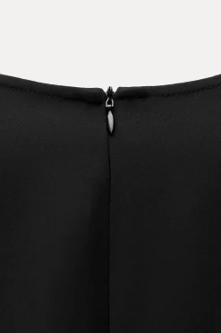 Sale VESTIDO CREPE SKATER Mujer Vestidos