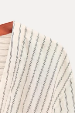 Fashion VESTIDO CRUZADO CONTRASTE ZW COLLECTION Mujer Vestidos