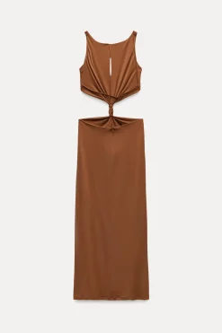 Hot VESTIDO CUT OUT ESPALDA DESCUBIERTA Mujer Vestidos