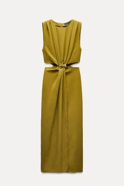 Clearance VESTIDO CUT OUT HEBILLA Mujer Vestidos