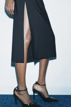 New VESTIDO CUT OUT ZW COLLECTION Mujer Vestidos