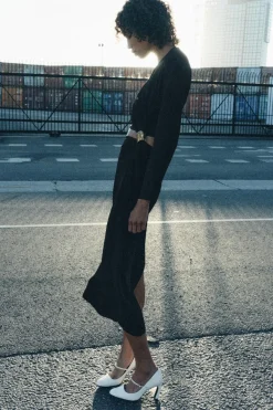 Outlet VESTIDO CUT OUT ZW COLLECTION Mujer Vestidos