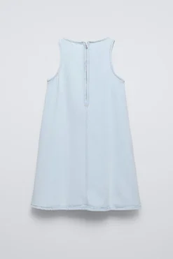 Niños ZARA 6 - 14 Años·Vestidos / Monos<VESTIDO DENIM