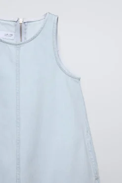 Niños ZARA 6 - 14 Años·Vestidos / Monos<VESTIDO DENIM