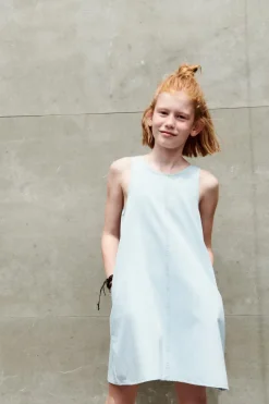 Niños ZARA 6 - 14 Años·Vestidos / Monos<VESTIDO DENIM
