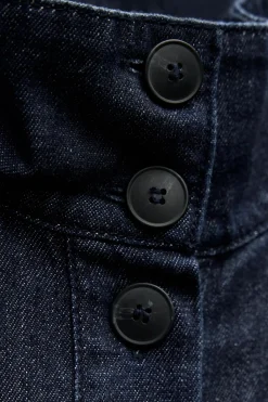 Sale VESTIDO DENIM BOLSILLOS ZW COLLECTION Mujer Vestidos