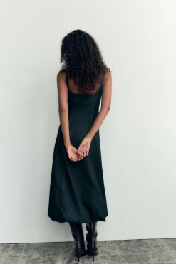 Hot VESTIDO DENIM TRF GLOBO Mujer Vestidos