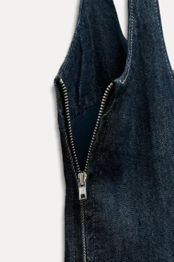 Hot VESTIDO DENIM TRF GLOBO Mujer Vestidos